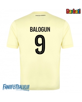 AS Monaco Folarin Balogun #9 Tricou Fotbal Replică 2025-26 Barbati Treilea